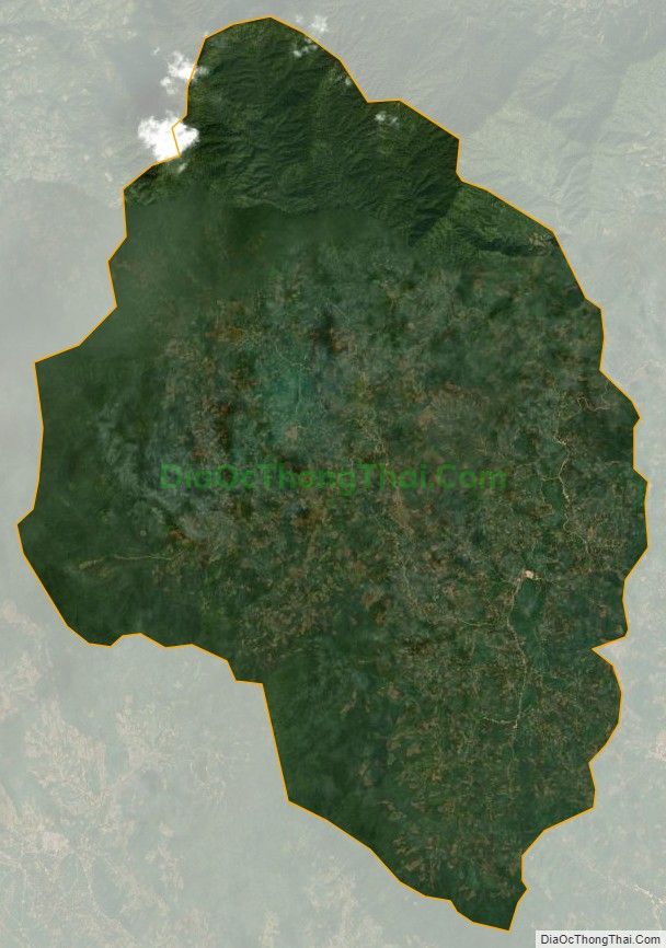 Bản đồ vệ tinh xã Hồng Ca, huyện Trấn Yên
