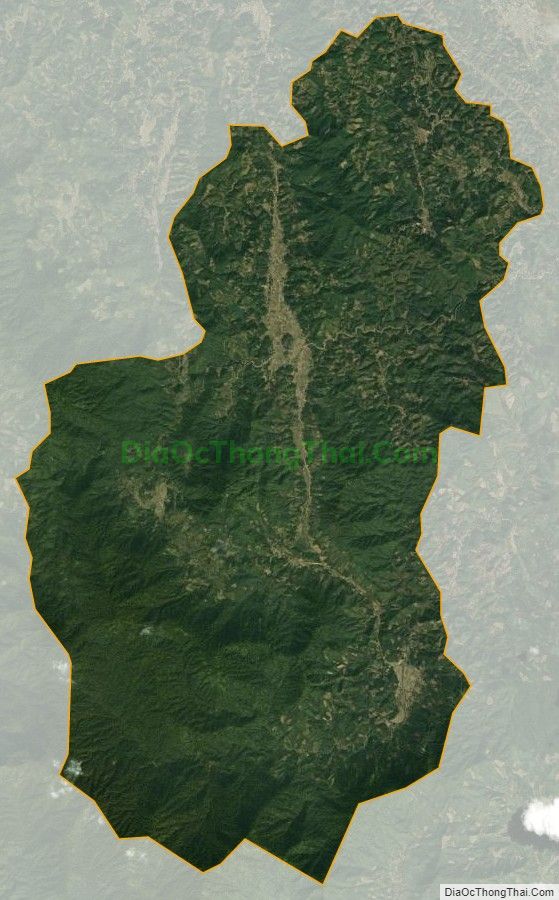 Bản đồ vệ tinh xã Kiên Thành, huyện Trấn Yên