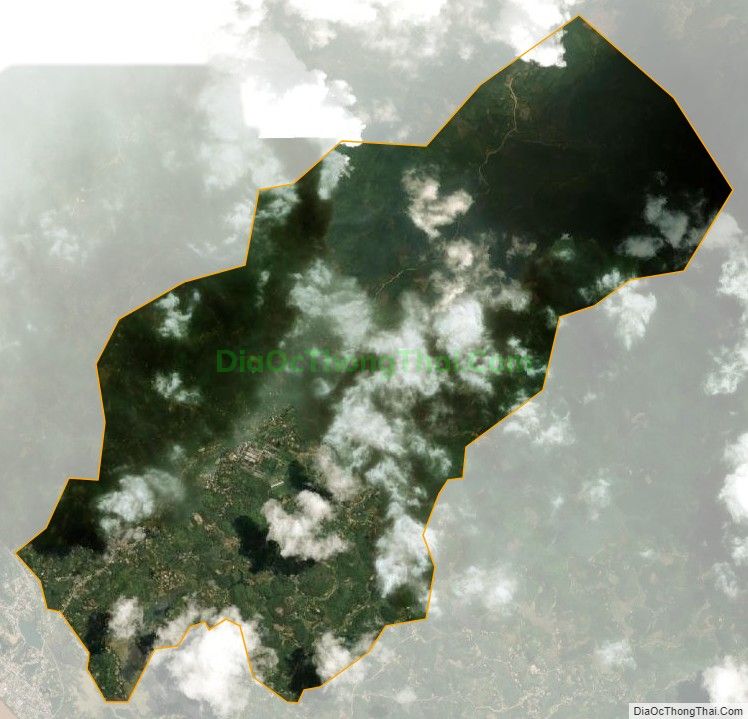 Bản đồ vệ tinh xã Minh Quán, huyện Trấn Yên