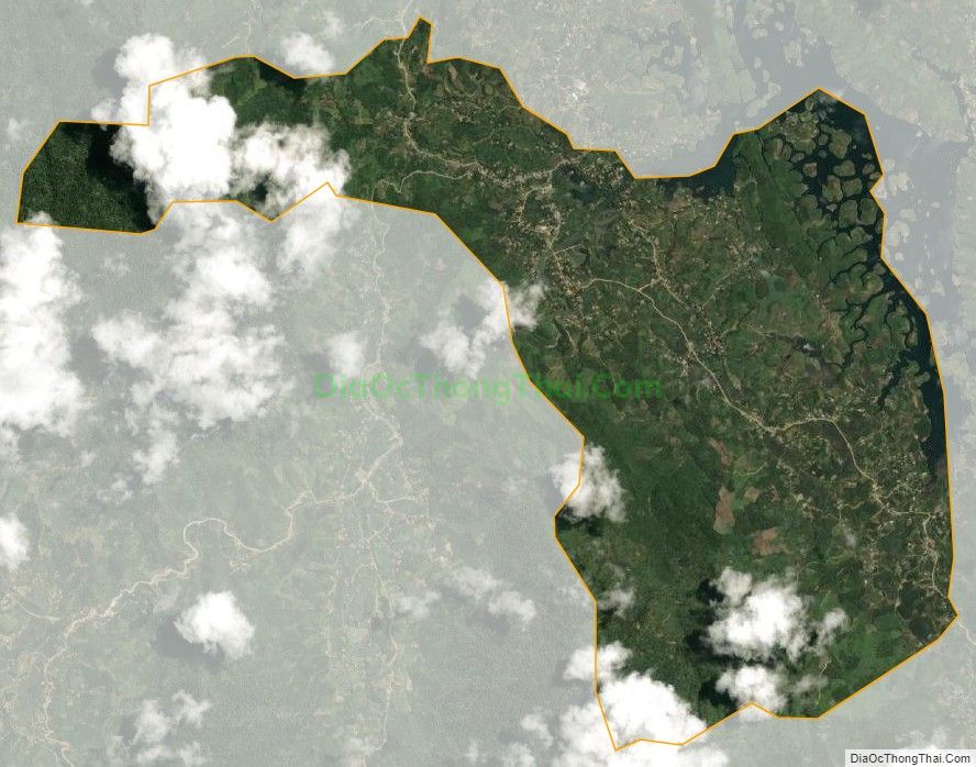 Bản đồ vệ tinh xã Vân Hội, huyện Trấn Yên
