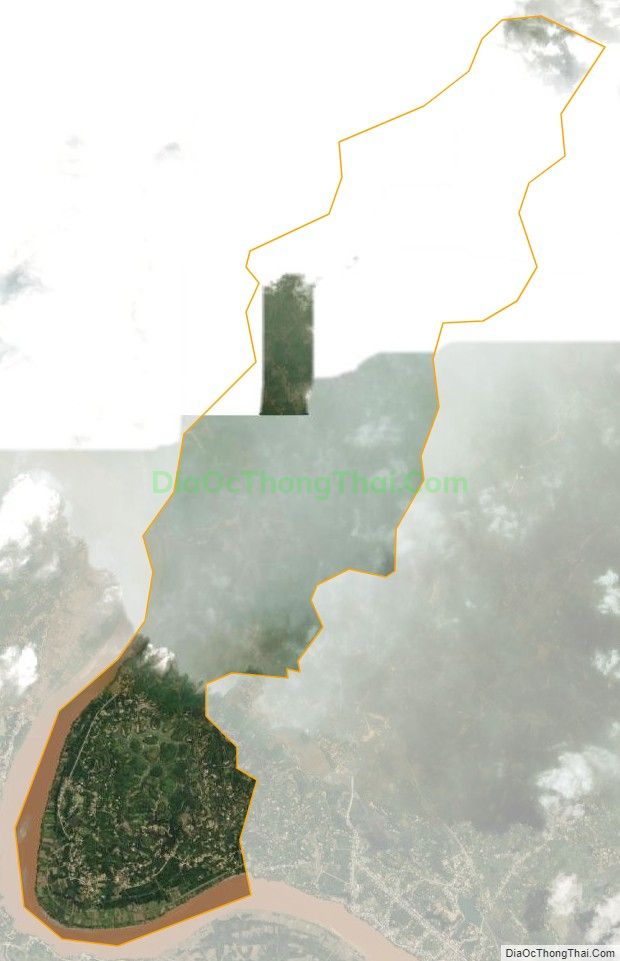 Bản đồ vệ tinh xã Việt Thành, huyện Trấn Yên