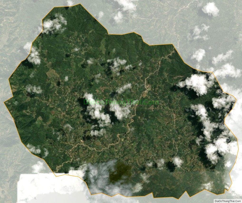 Bản đồ vệ tinh xã Đại Lịch, huyện Văn Chấn
