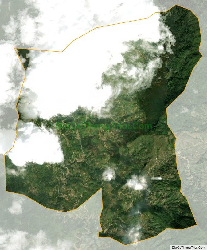 Bản đồ vệ tinh xã Nậm Mười, huyện Văn Chấn