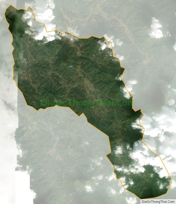 Bản đồ vệ tinh xã Nghĩa Tâm, huyện Văn Chấn