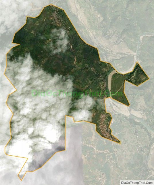 Bản đồ vệ tinh Thị trấn Nông trường Liên Sơn, huyện Văn Chấn