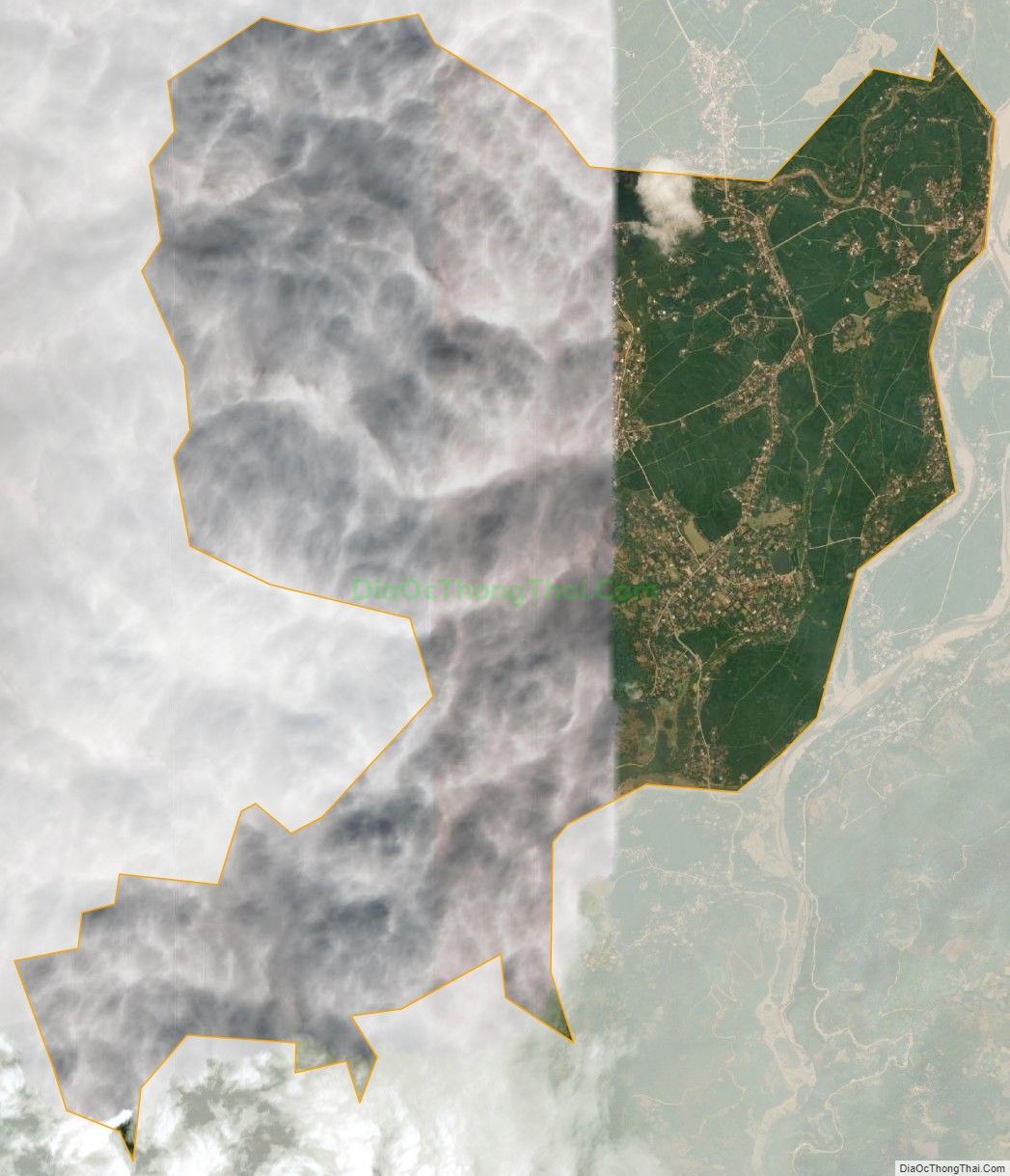 Bản đồ vệ tinh xã Phúc Sơn, thị xã Nghĩa Lộ