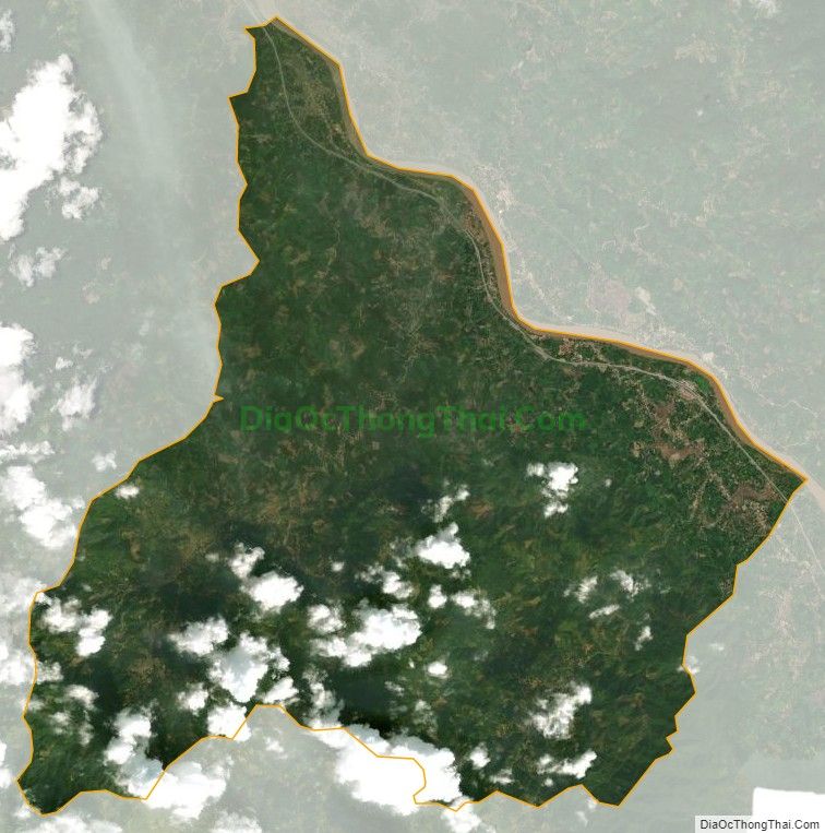 Bản đồ vệ tinh xã Châu Quế Hạ, huyện Văn Yên