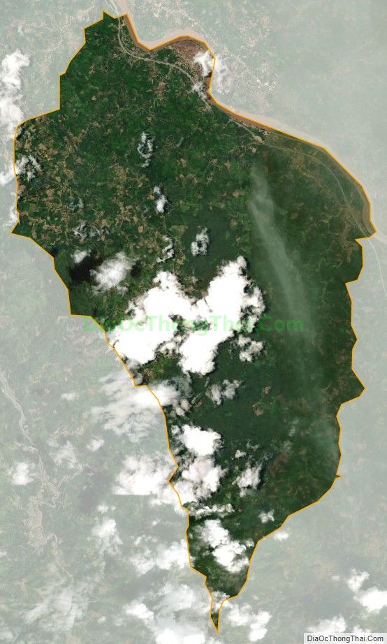 Bản đồ vệ tinh xã Châu Quế Thượng, huyện Văn Yên
