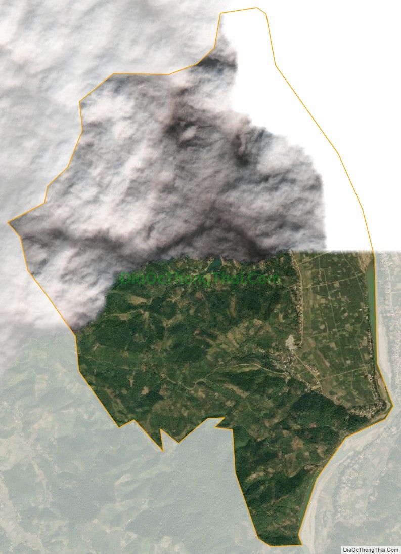 Bản đồ vệ tinh xã Đại Phác, huyện Văn Yên