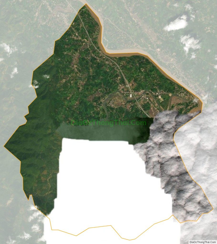 Bản đồ vệ tinh xã Đông An, huyện Văn Yên