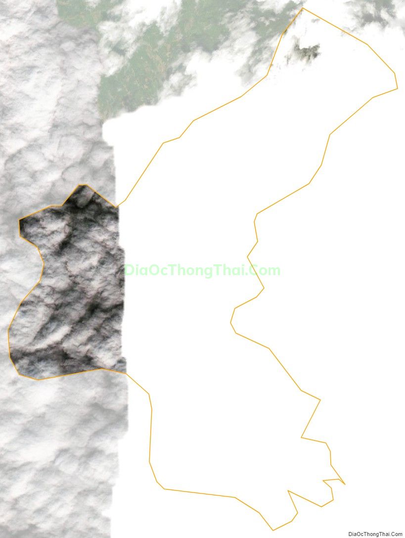 Bản đồ vệ tinh xã Mậu Đông, huyện Văn Yên