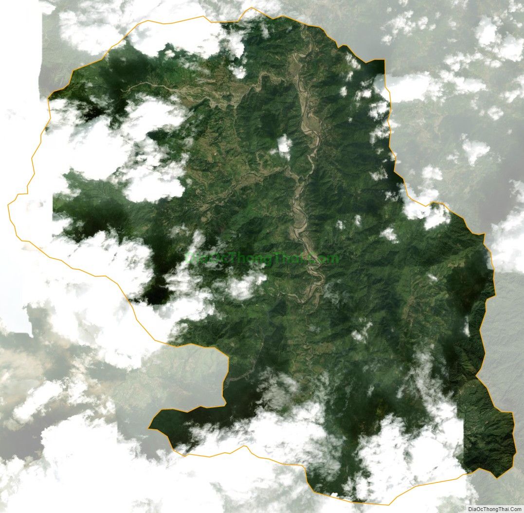 Bản đồ vệ tinh xã Phong Dụ Thượng, huyện Văn Yên