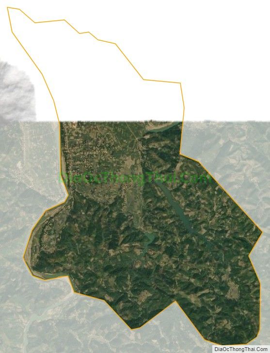 Bản đồ vệ tinh xã Yên Phú, huyện Văn Yên