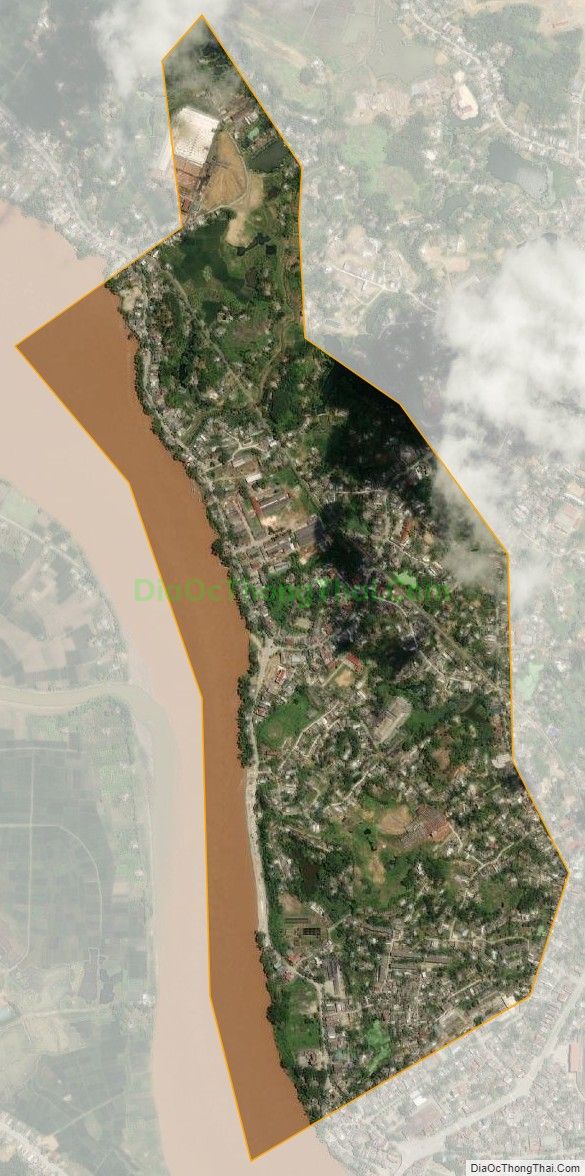 Bản đồ vệ tinh phường Nguyễn Phúc, thành phố Yên Bái