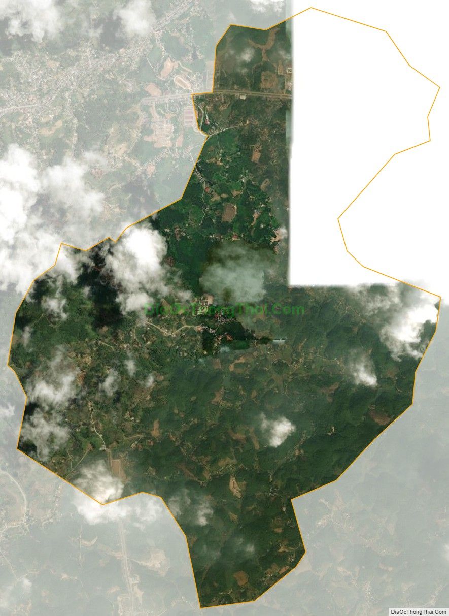 Bản đồ vệ tinh xã Tân Thịnh, thành phố Yên Bái