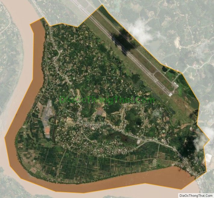 Bản đồ vệ tinh xã Tuy Lộc, thành phố Yên Bái