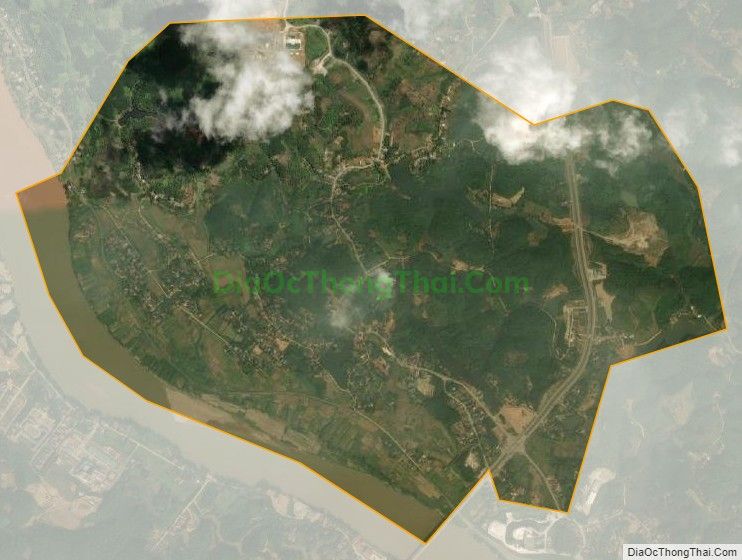 Bản đồ vệ tinh xã Văn Phú, thành phố Yên Bái