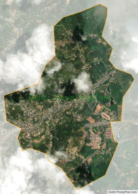 Bản đồ vệ tinh phường Yên Thịnh, thành phố Yên Bái