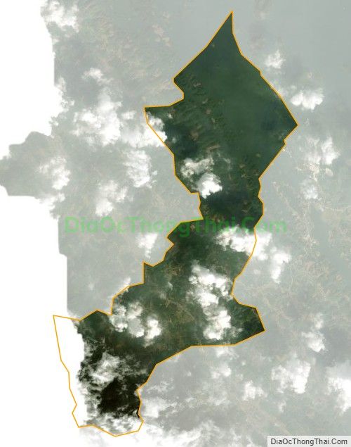Bản đồ vệ tinh xã Cảm Ân, huyện Yên Bình