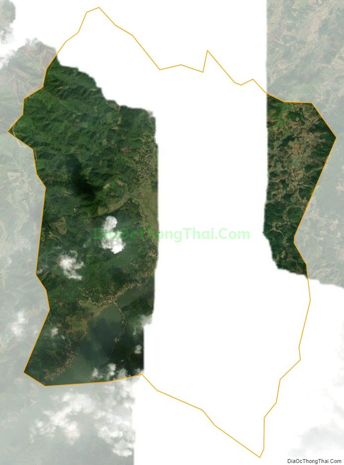 Bản đồ vệ tinh xã Cảm Nhân, huyện Yên Bình