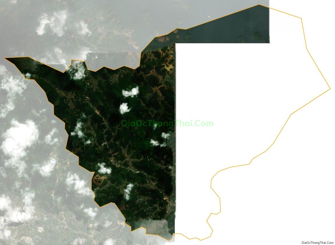 Bản đồ vệ tinh xã Đại Đồng, huyện Yên Bình