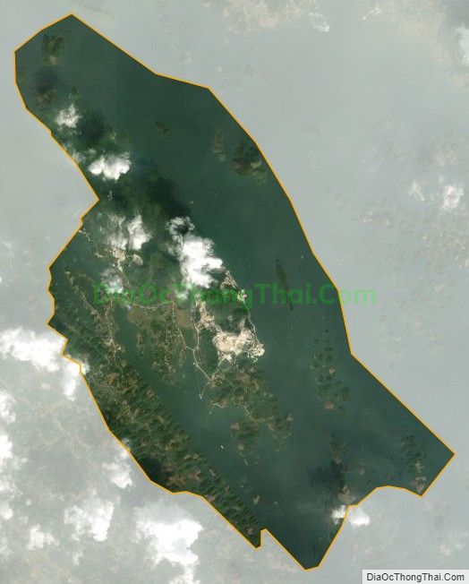 Bản đồ vệ tinh xã Mông Sơn, huyện Yên Bình