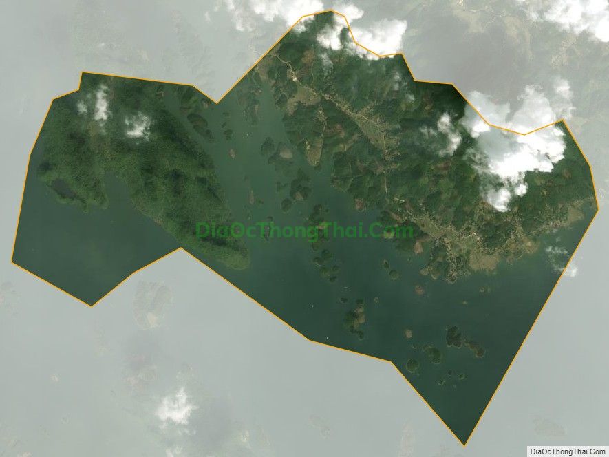 Bản đồ vệ tinh xã Phúc Ninh, huyện Yên Bình