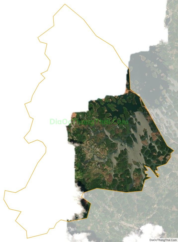 Bản đồ vệ tinh xã Thịnh Hưng, huyện Yên Bình