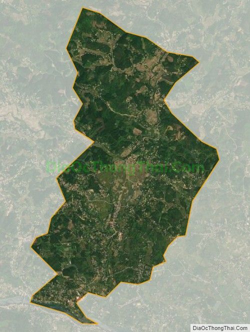 Bản đồ vệ tinh xã Yên Bình, huyện Yên Bình