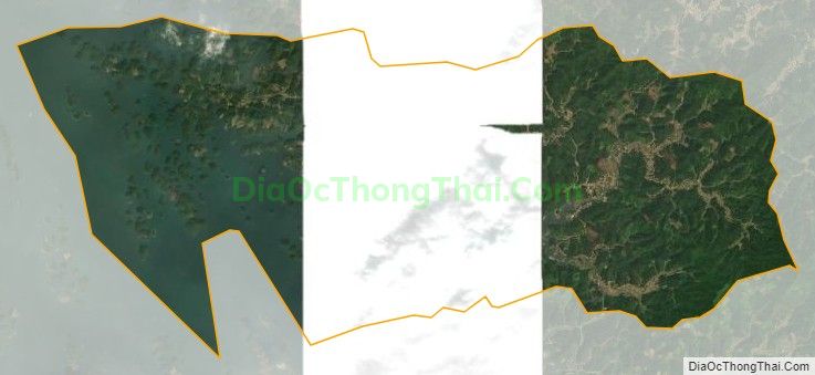 Bản đồ vệ tinh xã Yên Thành, huyện Yên Bình