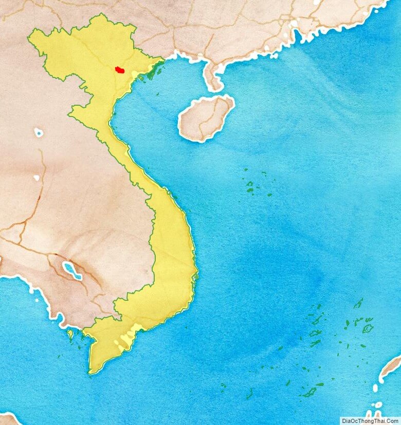 Bản Đồ Tỉnh Bắc Ninh Chi Tiết Mới Nhất 2023 - Địa Ốc Thông Thái