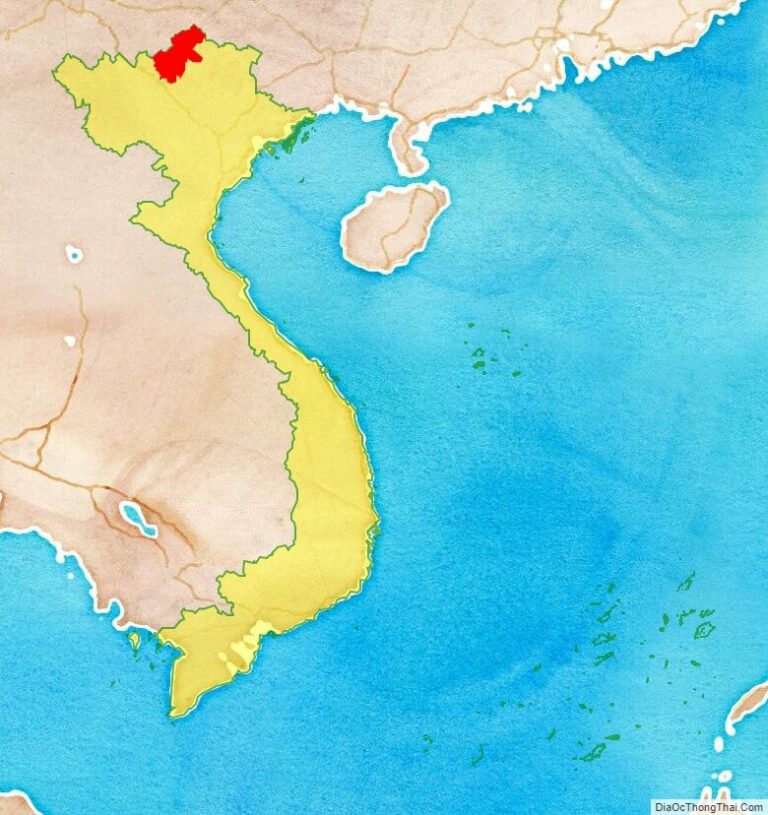 Bản đồ vị trí Hà Giang