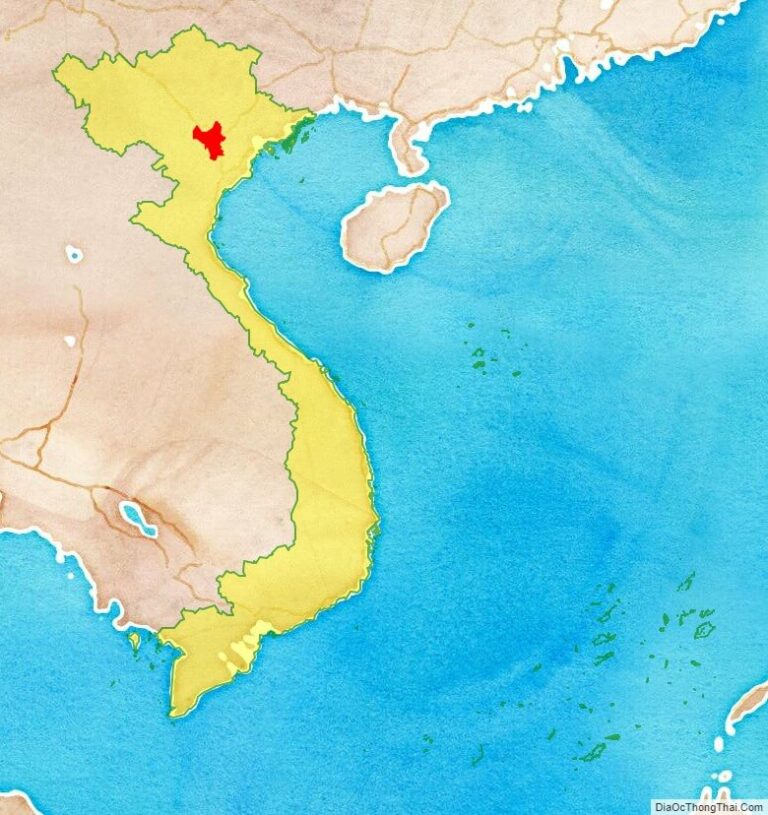 Bản đồ vị trí Hà Nội
