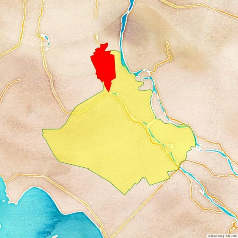 Bản đồ vị trí huyện An Phú
