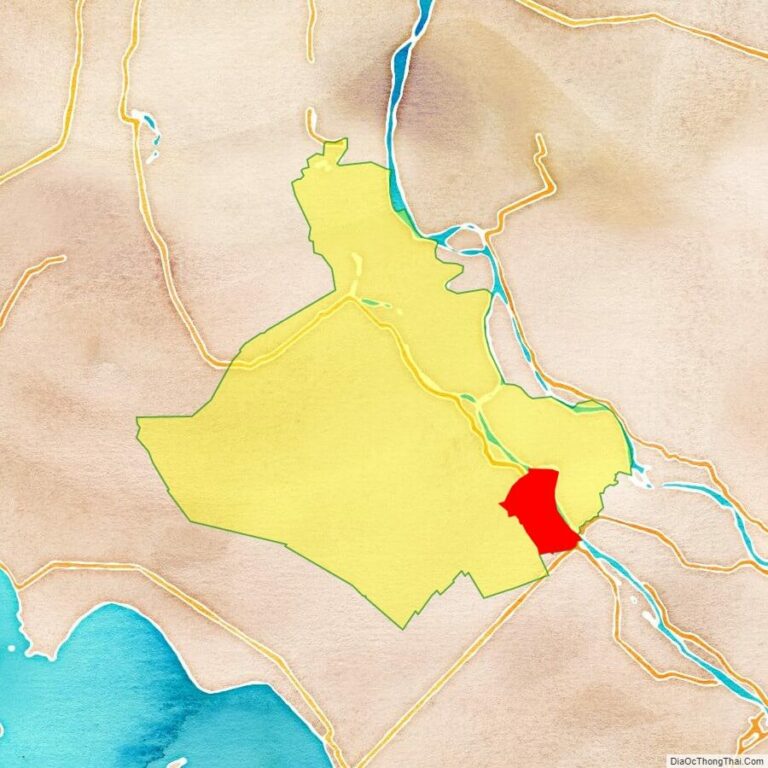 Long Xuyen location map