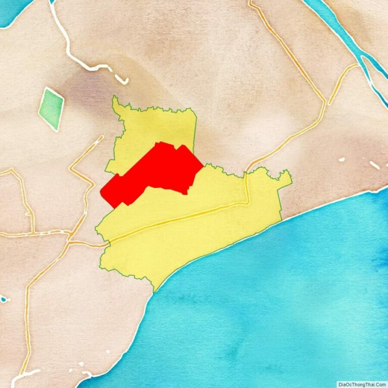 Bản đồ vị trí huyện Phước Long
