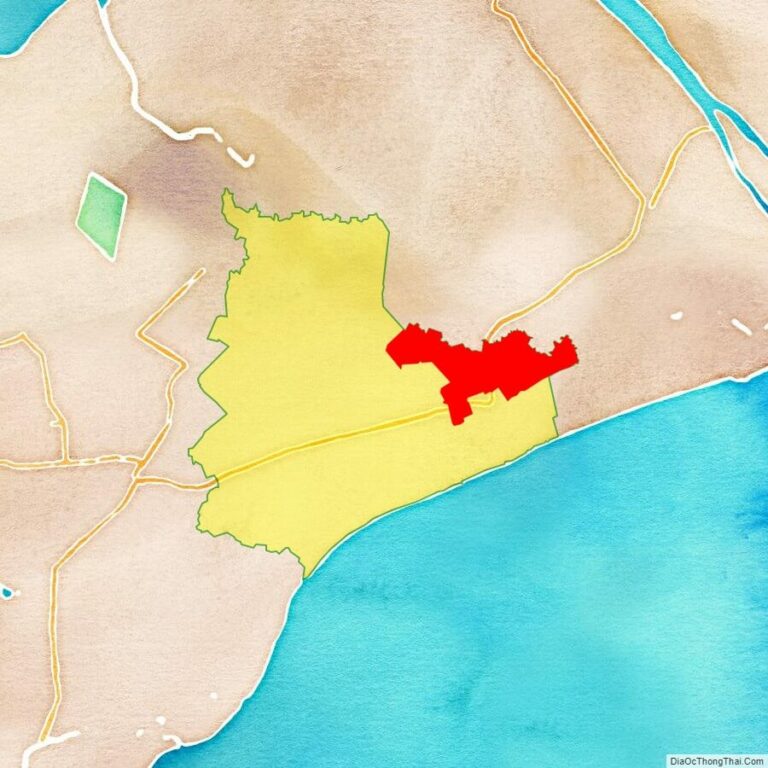 Bản đồ vị trí huyện Vĩnh Lợi