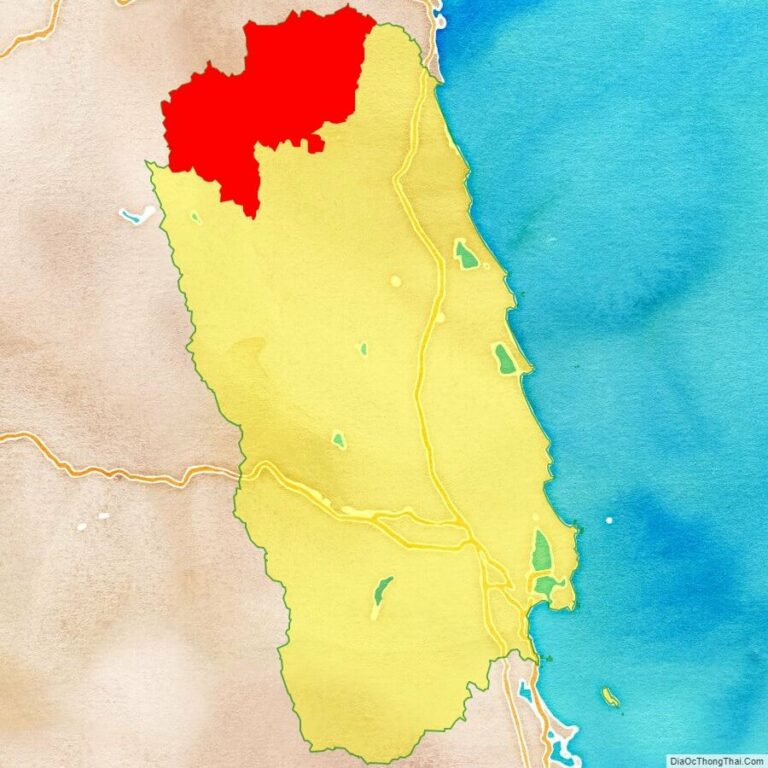 Bản đồ vị trí huyện An Lão