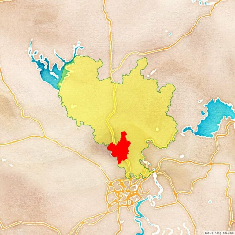 Thu Dau Mot location map