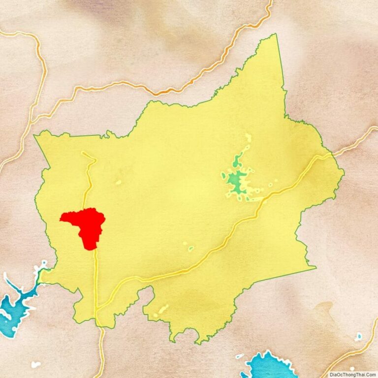 Bản đồ vị trí thị xã Bình Long