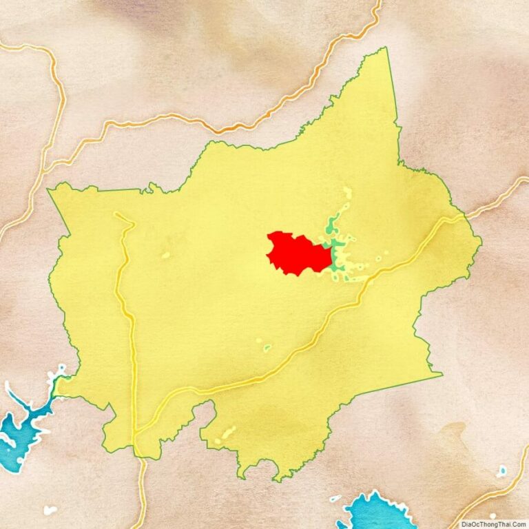 Bản đồ vị trí thị xã Phước Long