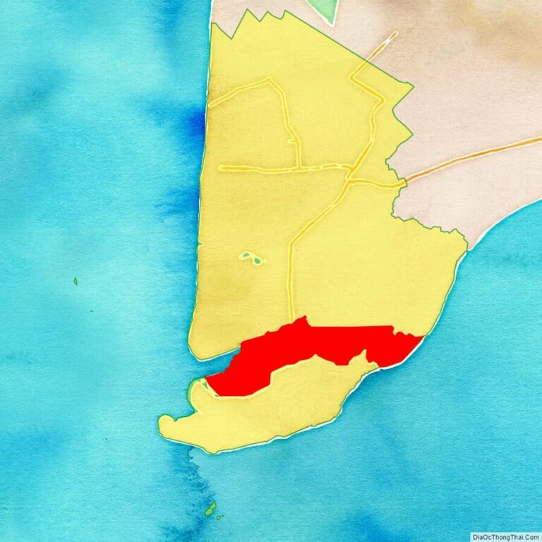Bản đồ vị trí huyện Năm Căn