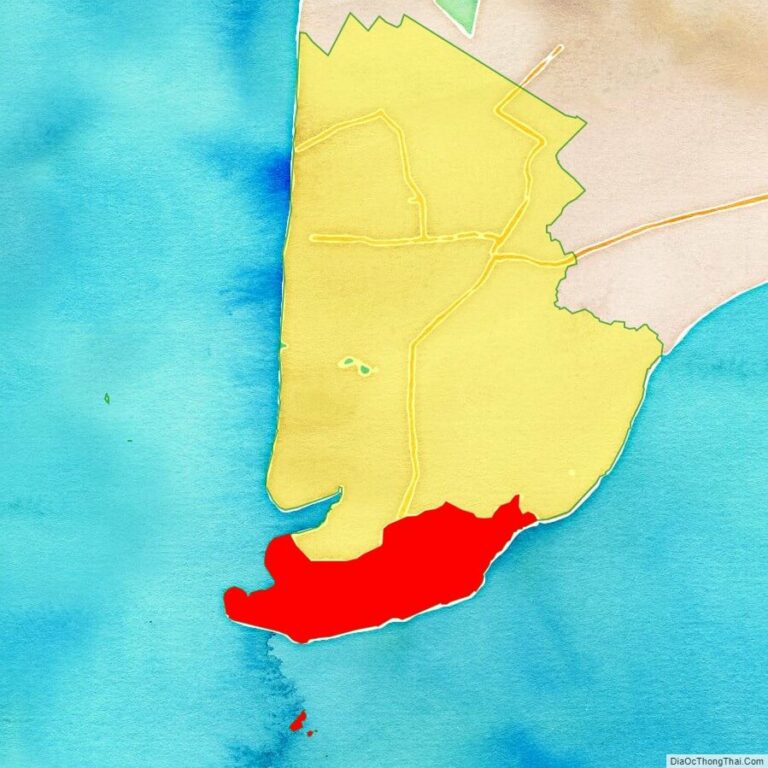 Bản đồ vị trí huyện Ngọc Hiển