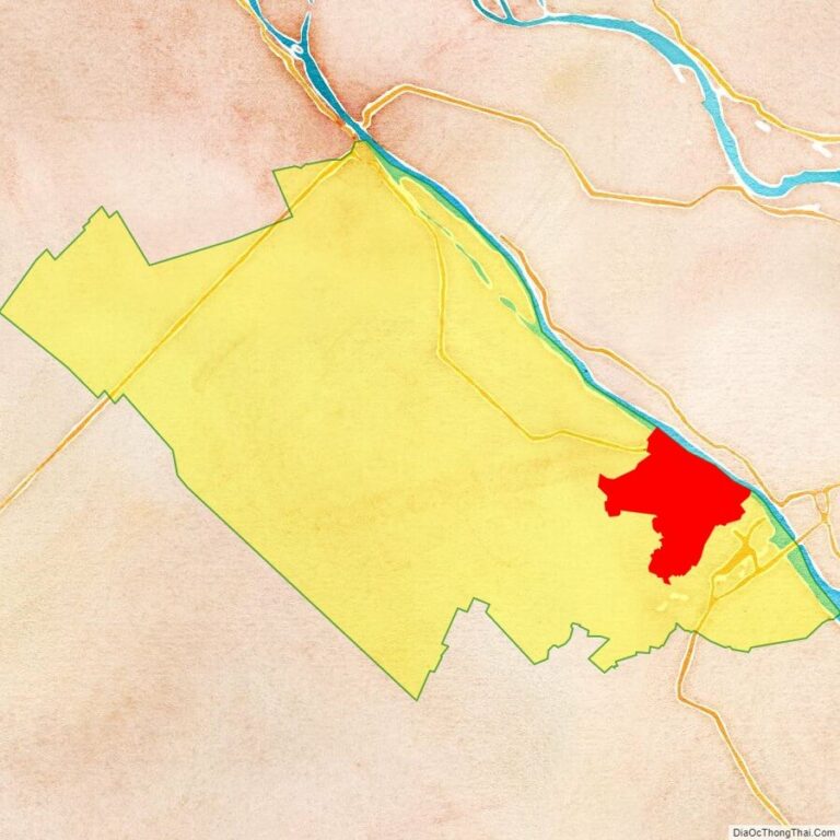 Bản đồ vị trí quận Bình Thuỷ