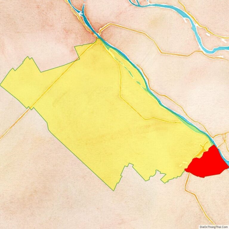 Bản đồ vị trí quận Cái Răng