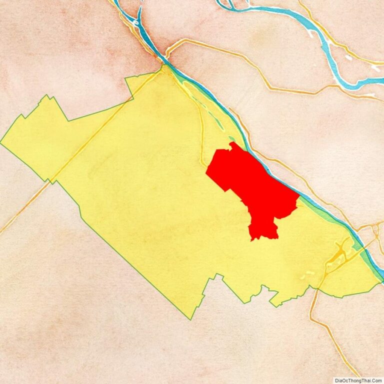 Bản đồ vị trí quận Ô Môn