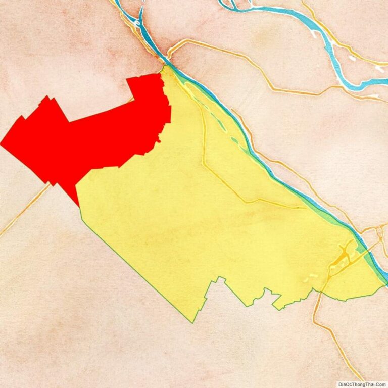 Bản đồ vị trí huyện Vĩnh Thạnh