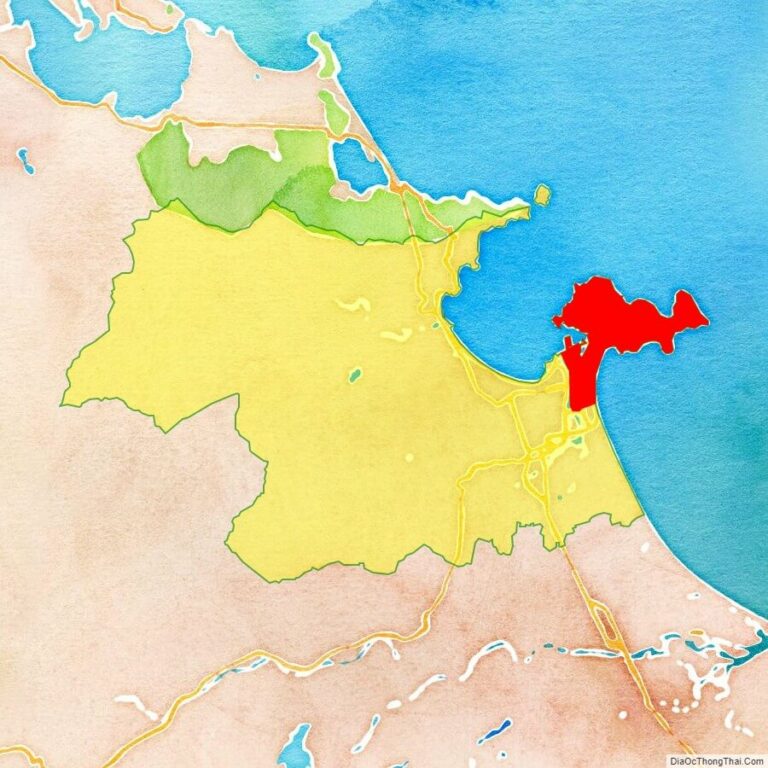 Bản đồ vị trí quận Sơn Trà