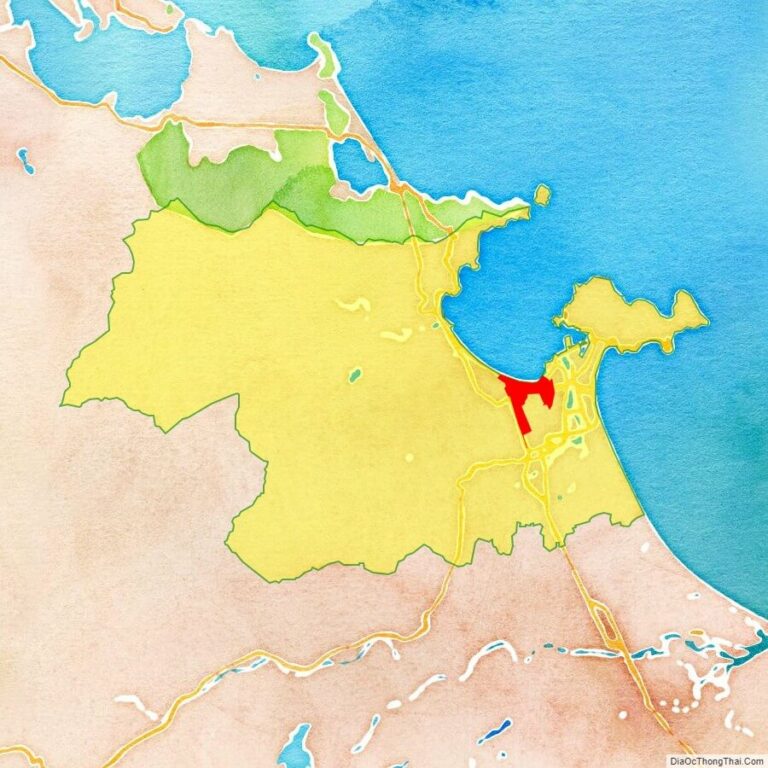 Bản đồ vị trí quận Thanh Khê