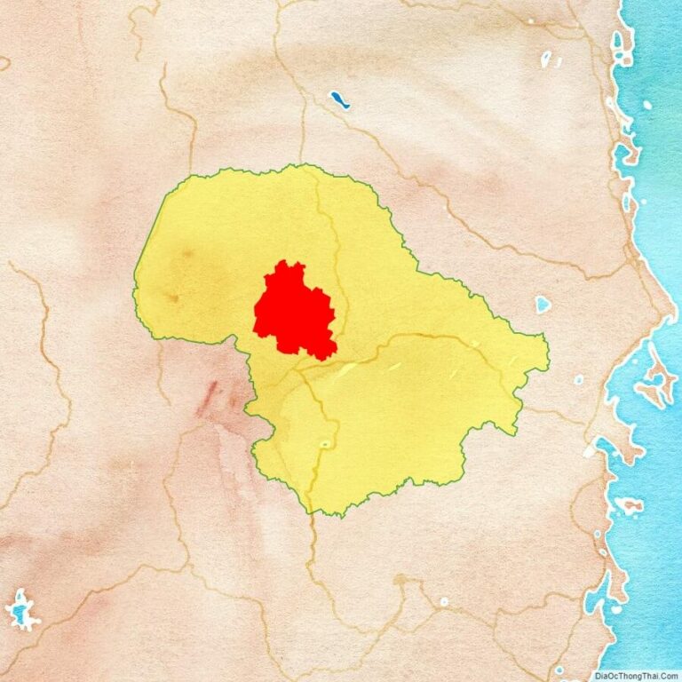 Bản đồ vị trí huyện Cư M'gar